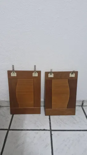 Portas de Armário Amadeiradas - 5 Peças