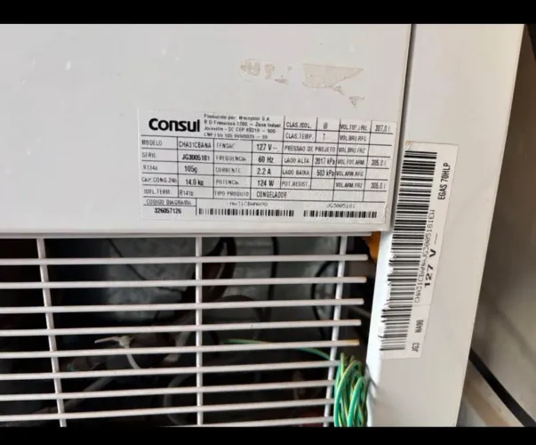 Freezer 307 litros