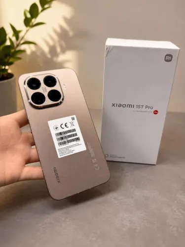 Xiaomi 15T Pro ( 5G ) 512GB ROM + 12GB RAM Global Dourado ( Poucas Unidades )