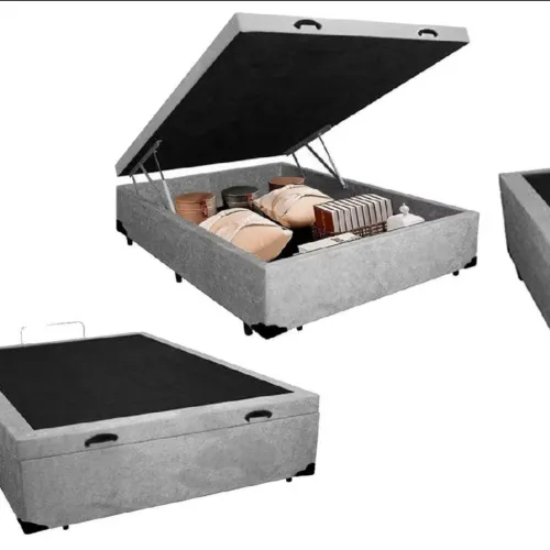 Cama bau casal