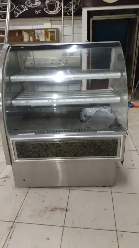 Balcão quente, estufa 1 MT larg.