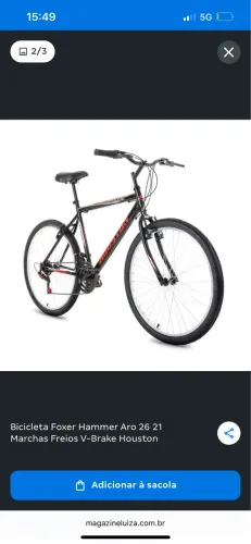 Bicicleta Houston aro 26 NOVA