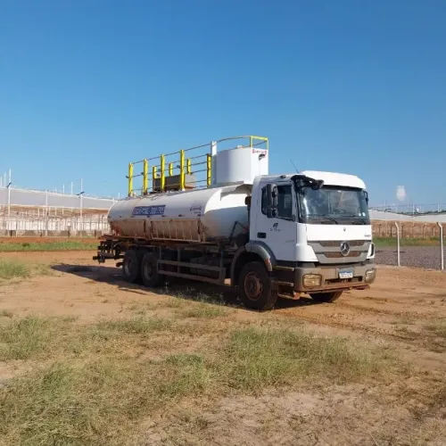 Mercedes Benz 3131 ano 2022 tanque bombeiro Gascom 20.000 litros 62.000 kms