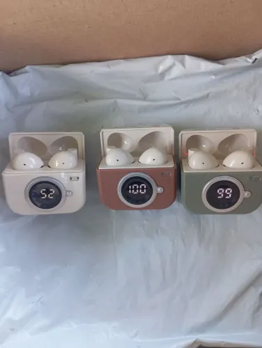 Fones bluetooth estilo câmeras top