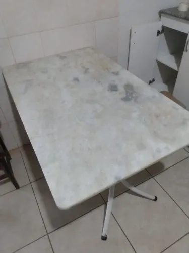 Mesa Mármore 6 Cadeiras 
