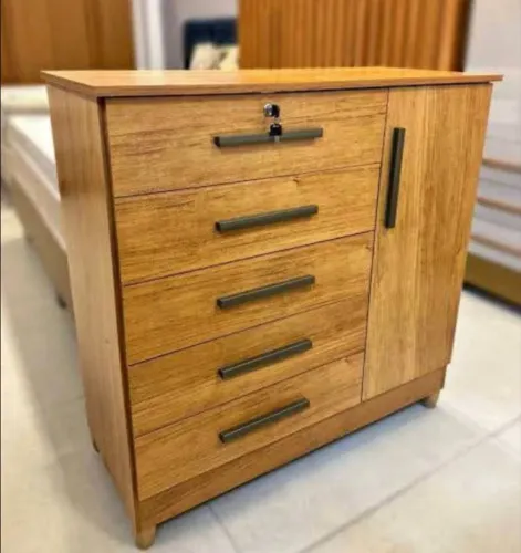 Cômoda 5 gavetas com chave nova direto da loja