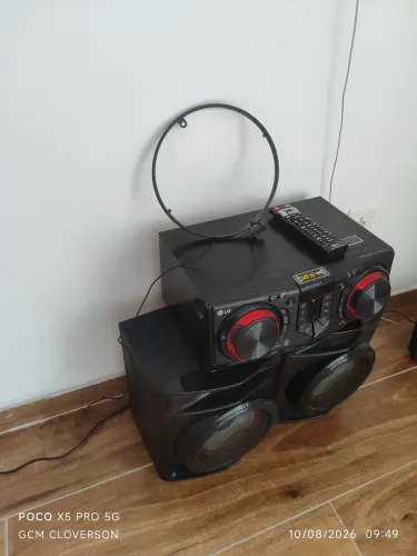 Mini System LG CJ 44 440W RMS em excelente estado