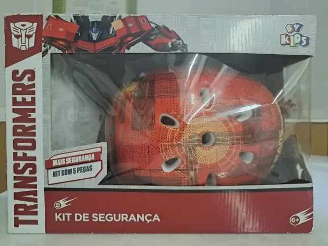 Kit de Segurança infantil do tema "Transformers" com 5 peças, da By Kids