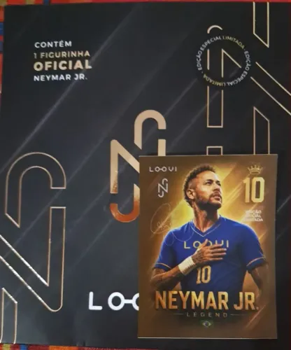 Figurinha-Neymar Legend - LO-OVI