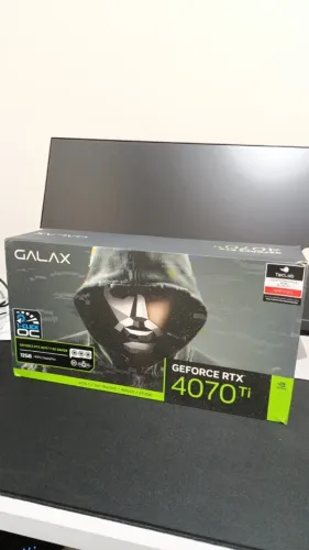 Placa De Video Nvidia RTX 4070 TI Galax 12gb Triple fan