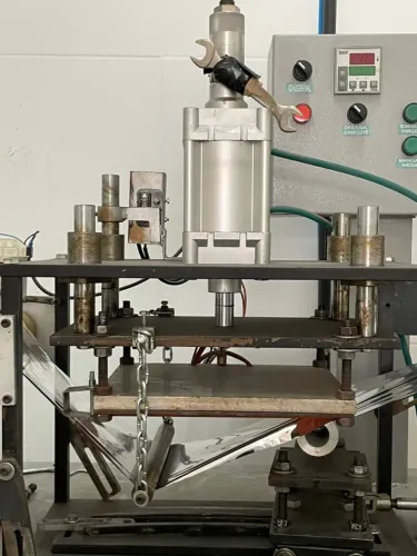Maquina para metalizar copos long drink