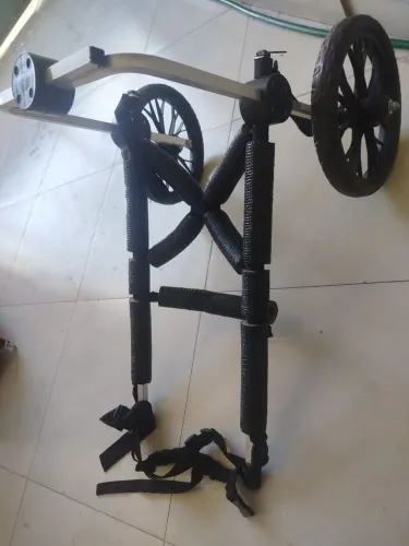 Cadeira de rodas de alumínio para cachorro de médio grande porte tamanho G