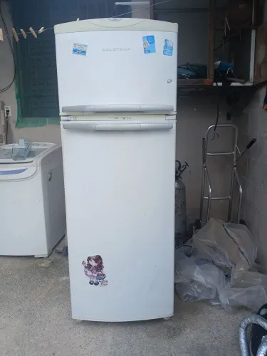 Geladeira frost free dúplex brastemp