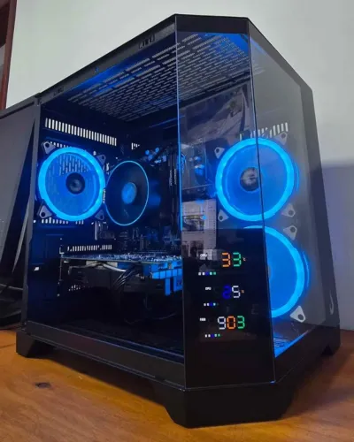 PC Gamer Completo Ryzen 5 5500 16GB RAM DDR4 3200MHz 240GB SSD + 500GB GeForce GTX960 