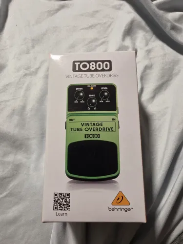 Pedaleira Vintage Tube Overdrive Behringer