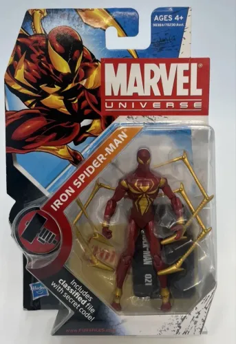 Pack Spiderman 2099, Iron Spider e Iron Man Marvel Universe