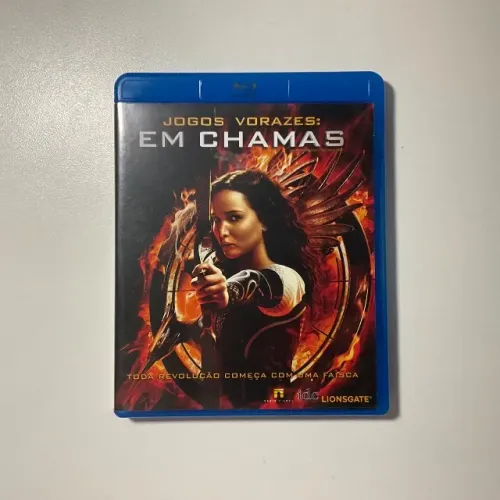 DVD e Blu-Ray Jogos Vorazes Em Chamas
