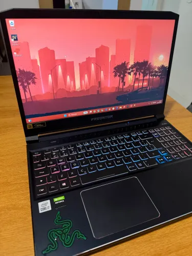 Notebook Gamer Acer Predator Helios 300 RTX 2070 144hz 32GB RAM