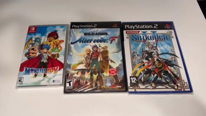 monster boy switch suikoden 5 pal e wild arms ps2 originais ps2
