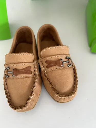 Mocassim infantil menino com sola macia