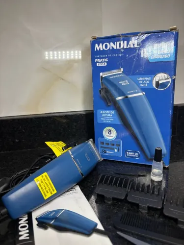 Máquina de Cortar Cabelo Mondial Pratic Style - Bivolt