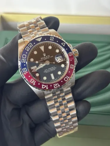 Relógio Rolex GMT master II Pepsi Base ETA 