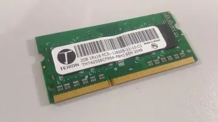 Memória Teikon 2gb 1Rx8 PC3L 12800S 11 10 B3