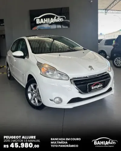 Peugeot 208 Allure 1.5 Flex 8V 5P 2015