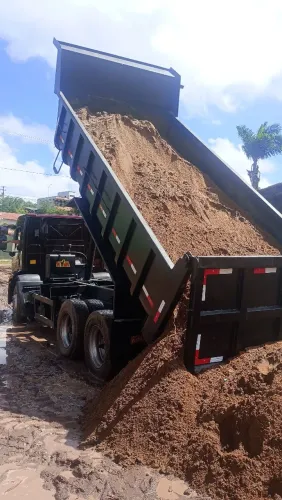 Aterro para sua construção
