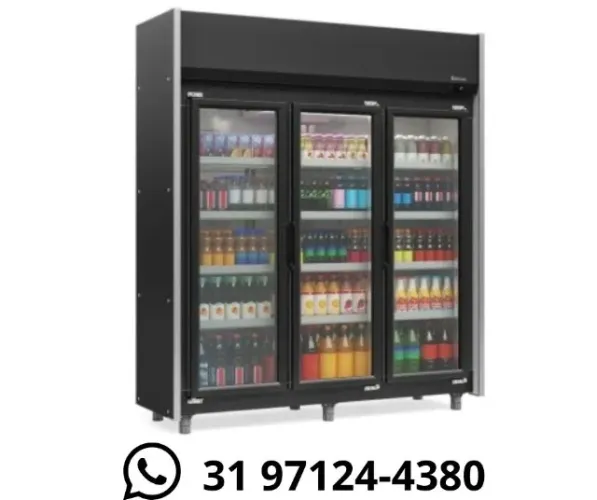 Refrigerador Expositor 3 Portas Gelopar 220v