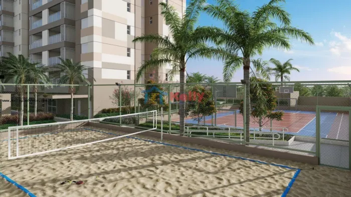 Apartamento para Locação em Presidente Prudente, Edifício LIV, 2 dormitórios, 1 suíte, 2 b