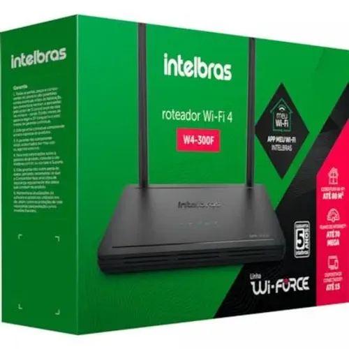 Repetidor de sinal wi-fi Intelbras - antena usb receptor de wi-fi ambos novos
