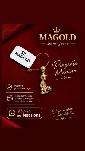 Pingente menino