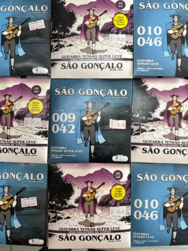 Encordoamento Guitarra São Gonçalo 