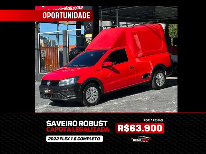 Volkswagen Saveiro Robust 1.6 Total Flex 8V 2022