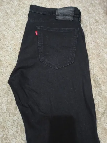 Calça Levis original masculina tamanho 46 preta modelo tradicional reta 