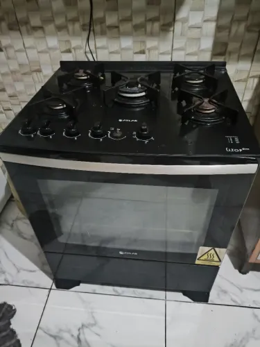 Fogão elétrico de 5 bocas