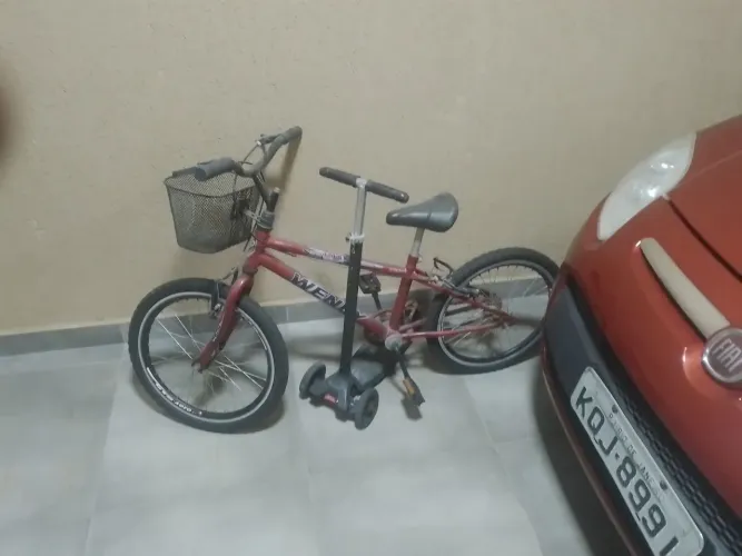 Vendo bicicleta wendy aro 20 semi nova 280reais