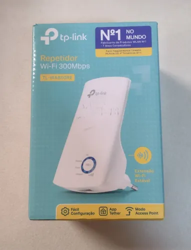 Repetidor De Sinal Wifi Tp-link Wa850re-300 Mbps - Usado