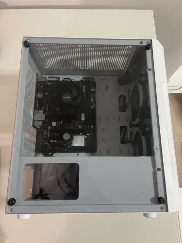 KIT PROCESSADOR RYZEN 5 3600 + placa mae A320M