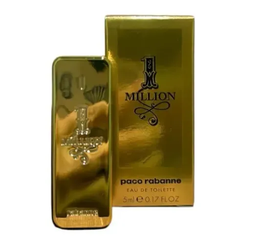 Miniatura Paco Rabane Masculino One Million 5ml ou Jean Paul Gautier Lebeau 5ml Original.