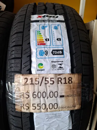 PNEU 215/55/18 HT XBRI R$ 549,99 NO PIX