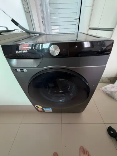 Máquina Lava e Seca Samsung WD13T Smart 13 kg Inox Look. 