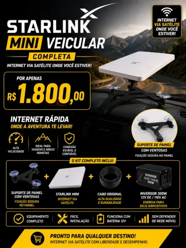 Star link Mini completa