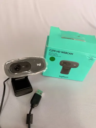 Webcam Logitech C270 HD - Usado
