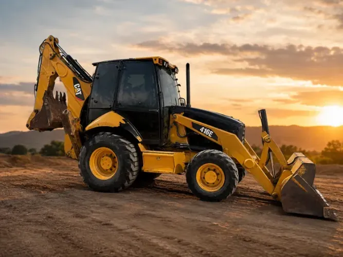 Retroescavadeira Cat 416E 2014 4x4