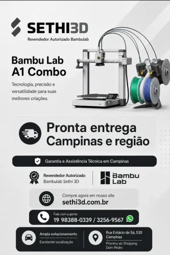 Impressora 3D Bambulab A1 combo