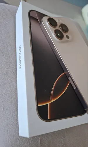 iPhone 16 Pro 128GB - Desert Titanium | Impecável | Única Dona