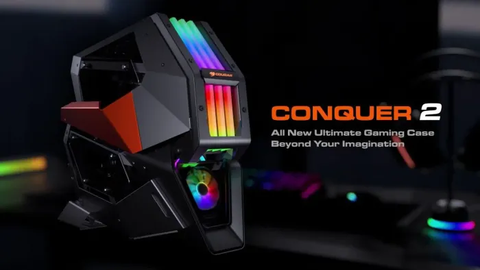 Cougar Conquer Case 2 RGB !!! Casemod Mais Top Luxo P/ RTX 5090 & RTX 5080 & Ryzen 9 9900