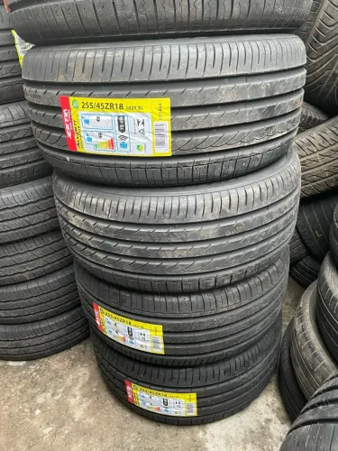 Kit 4 pneus 255/45 18 Zeta alventi novos os quatro por 1.999$